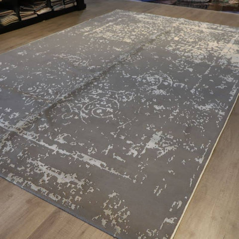 Weathered Concrete Wall Pattern Floor Rug