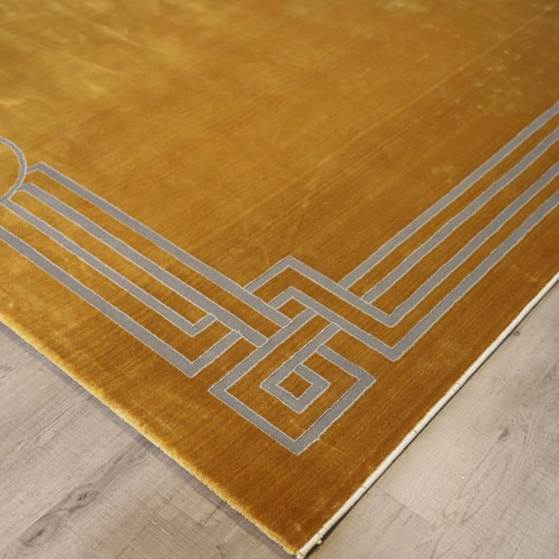 Vintage Yellow Rug In Dubai  
