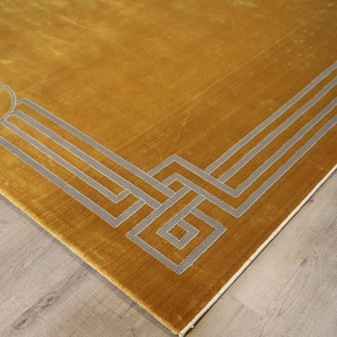 Vintage Yellow Rug In Dubai  