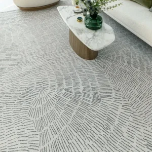 Abstract Line-Drawn Carpet