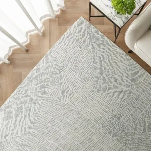 Abstract Line-Drawn Carpet