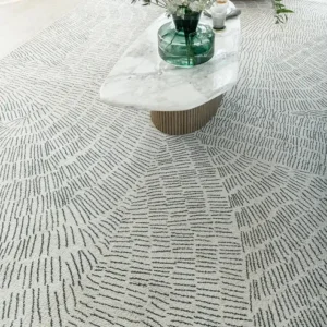 Abstract Line-Drawn Carpet