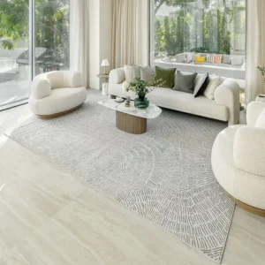 Abstract Line-Drawn Carpet