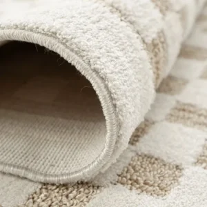 Checkerboard Patterned Carpet