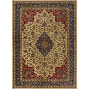 Clarence Oriental Beige Area Rug