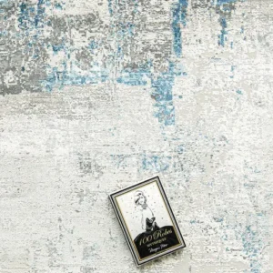 Faded Abstract Pattern Carpet