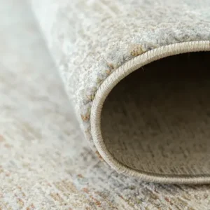 Faded Medallion Patterned Carpet