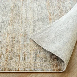 Faded Medallion Patterned Carpet