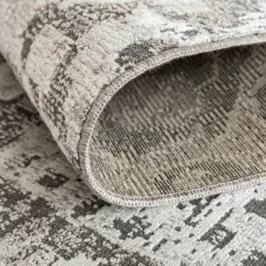 Grey Tribals Shaded Carpet