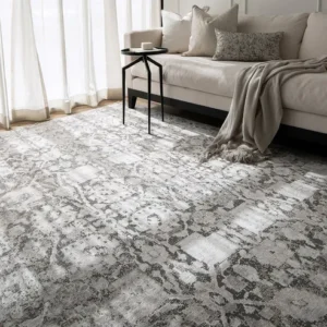 Grey Tribals Shaded Carpet