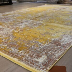 Modern & Contemporary Mustard Yellow Rug