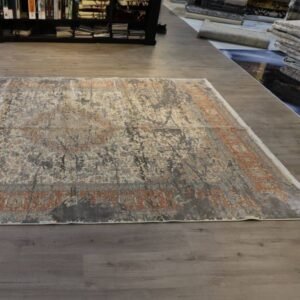Multicolour Floral Patterned Historia Rug