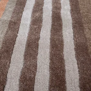 Lead grey dark grey hand tufted Rugs