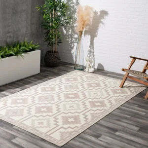 Lhasa - Mocha Outdoor Rug for Patio