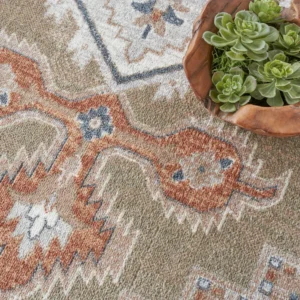 Millyr Washable Oriental Indoor Rug