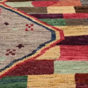 Moroccan Berber Afghanistan Hand Knotted Wool Rug