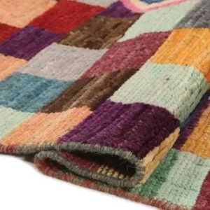 Moroccan Berber Afghanistan Hand Knotted Wool Rug