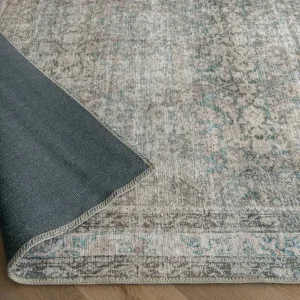 Ornate Border Patterned Carpet