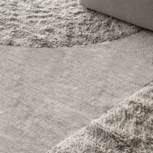 Punja Plasma Wool Rug - Sand Melange
