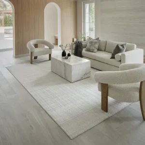 Rectangular Grid Patterned Carpet