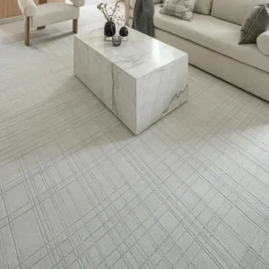 Rectangular Grid Patterned Carpet