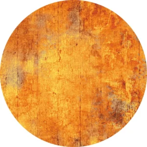 Round rug - Cesano Orange