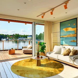 Round rug - Salitto Gold