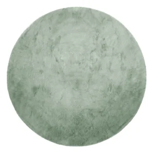 Round rugs - Aranga Super Soft Fur Green
