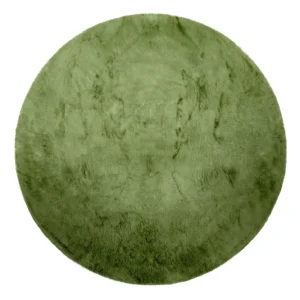 Round rugs - Aranga Super Soft Fur Olive