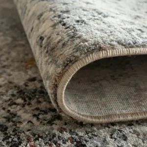 Rustic And Distressed Grey Carpet