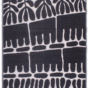Serowe - Black & White Tribal Outdoor Rug