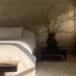 Shaggy Wool Rug - Bone White