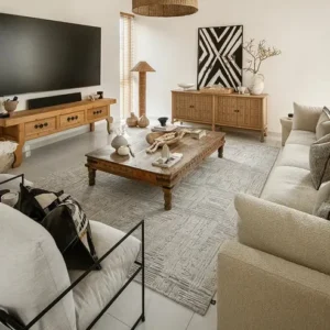 Square and Rectangular Textured Carpet