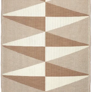 Tucson - Natural Modern Geometric Outdoor Rug for Patio