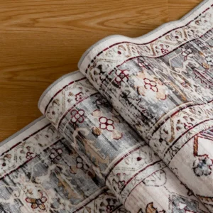 Vintage Oriental Machine Washable Area Rug