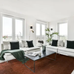 Wilton rug—Frome Red