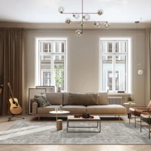 Wilton rug—Gombalia Grey