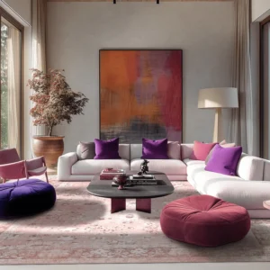 Wilton rug - Gombalia Pink