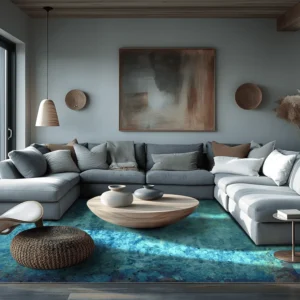 Wilton rug - Pardos Blue