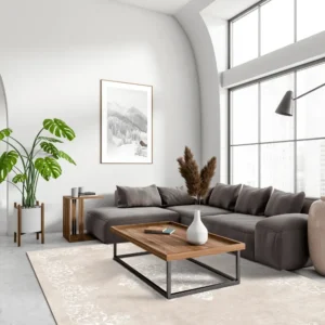 Wilton rug - Santi Beige/White