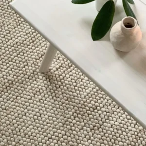 Wool rug - Avafors Wool Bubble (natural)