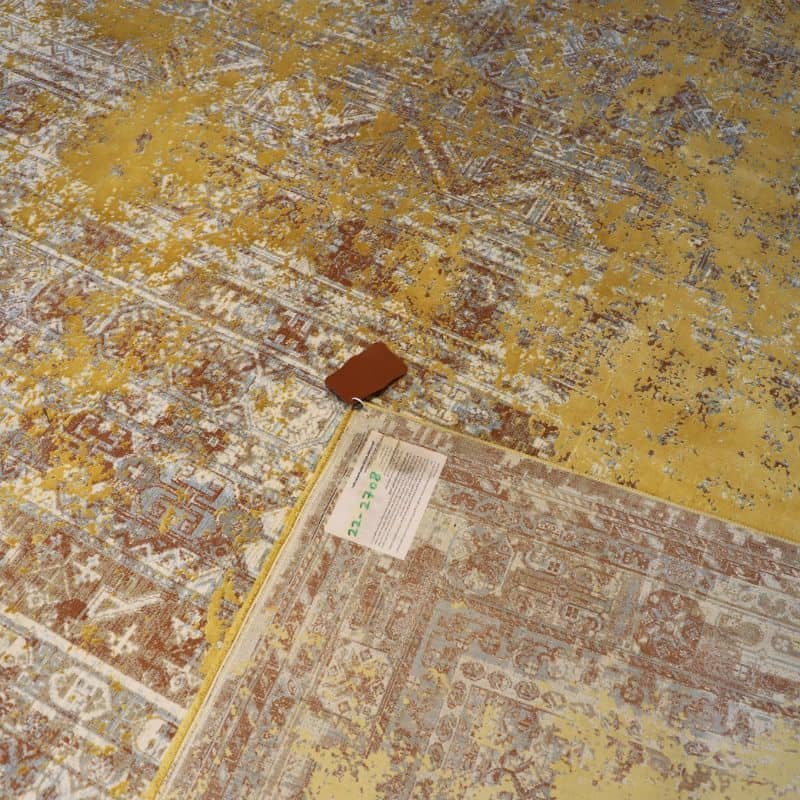 Medallion glod Flatwoven Rug