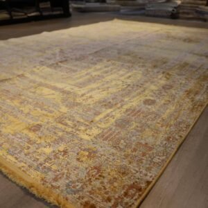 Metallic Rug Gold