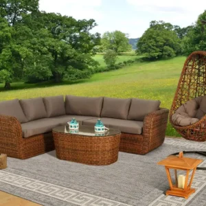 Greek Key Flatweave Grey Rug