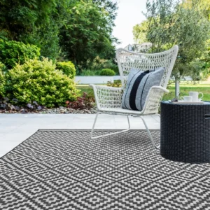 Patio 12 Diamond Mono Rug