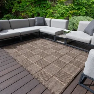 SUMAC Indoor Outdoor SUM104 Mocha Rug