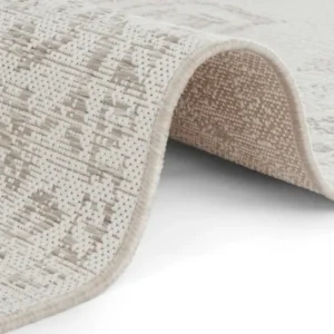 Beach 103854 Tilos Cream Beige Rug