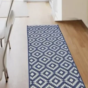 County Indoor Outdoor Genesis NAVY Rug