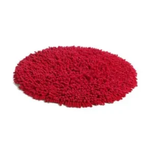Red Rasta round rug