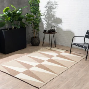 Outdoor Rugs – Tucson Natural Geometric Rug